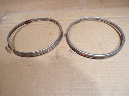Datsun 240Z 1971 Series One Pair of Head Light Trim Rings
