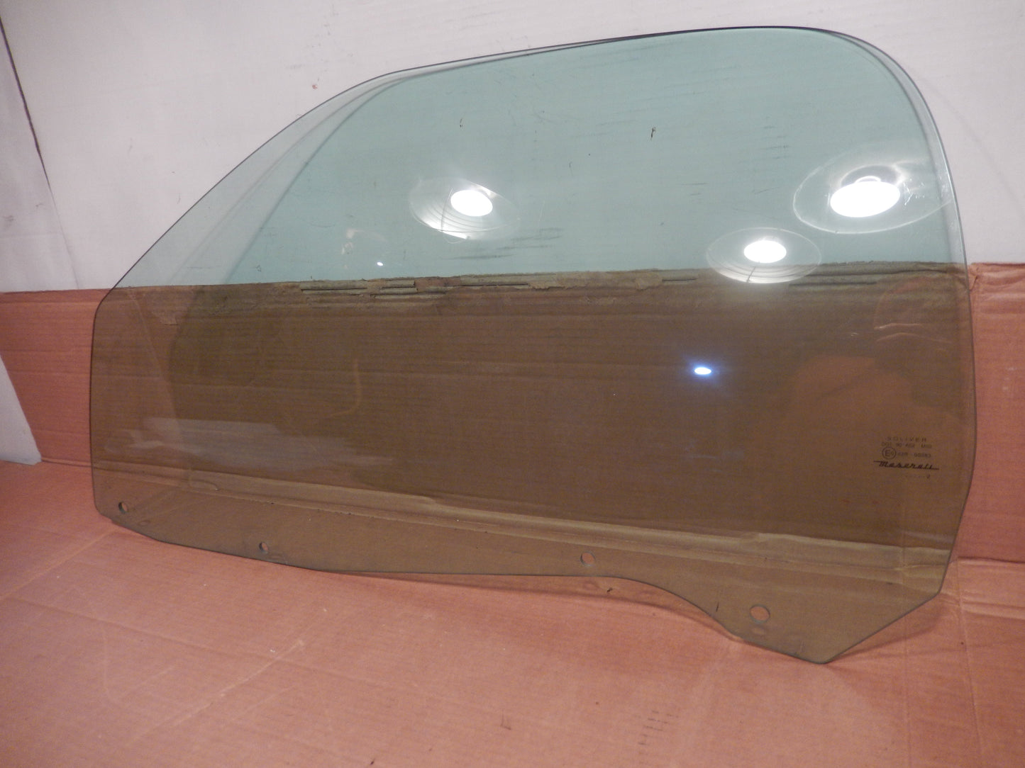 Maserati M138 Spyder Drivers Side Door Glass