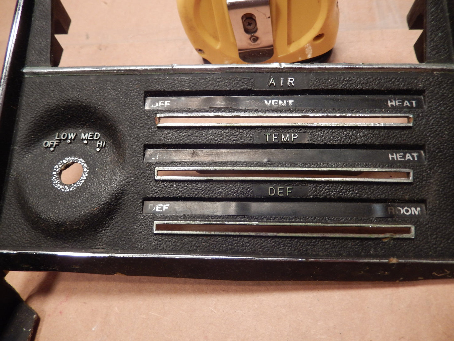 Datsun 240Z OEM Partial Center Dashboard Panel