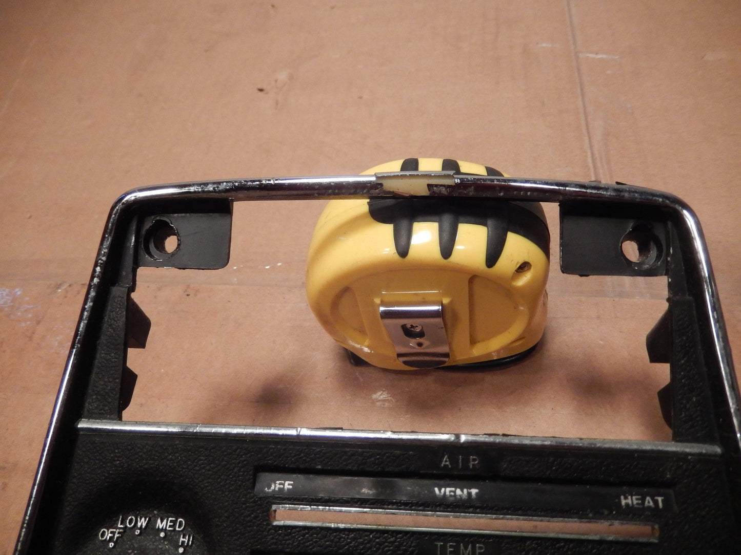 Datsun 240Z OEM Partial Center Dashboard Panel