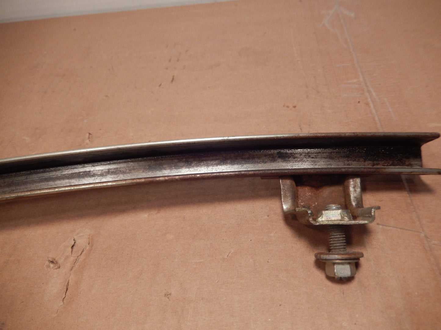 Datsun 280ZX Drivers Door Rear Window Slide Rail