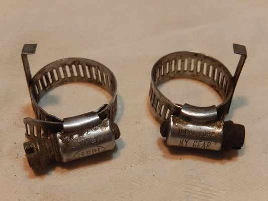 Datsun 240Z "Stop" Hose Clamps