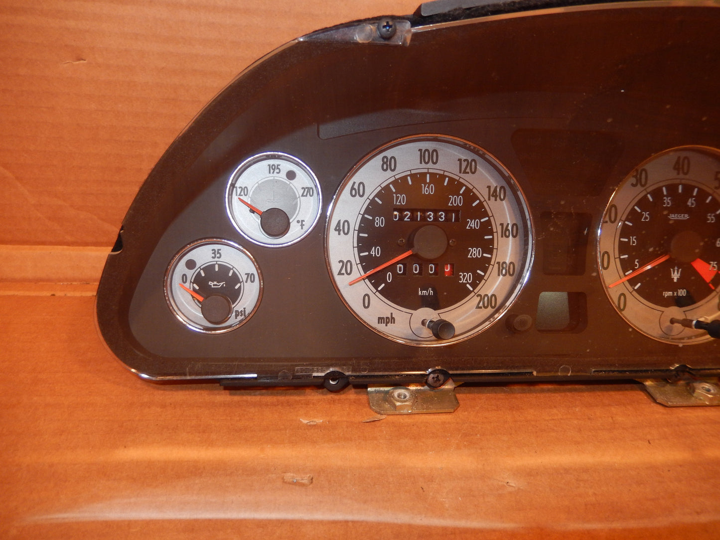 Maserati 138 Spyder 02 - 05 Instrument Cluster