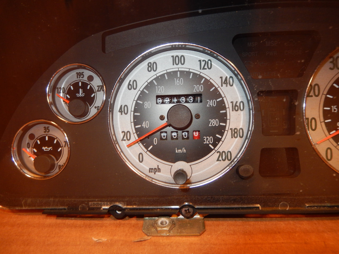 Maserati 138 Spyder 02 - 05 Instrument Cluster