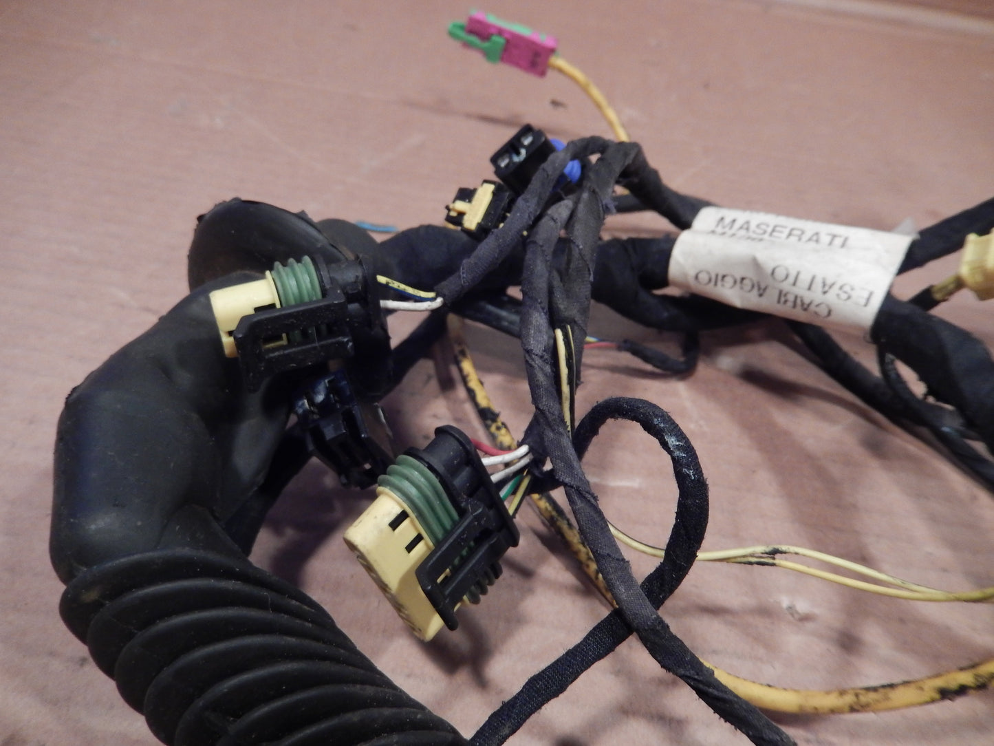Maserati 138 Passenger Door Wire Harness