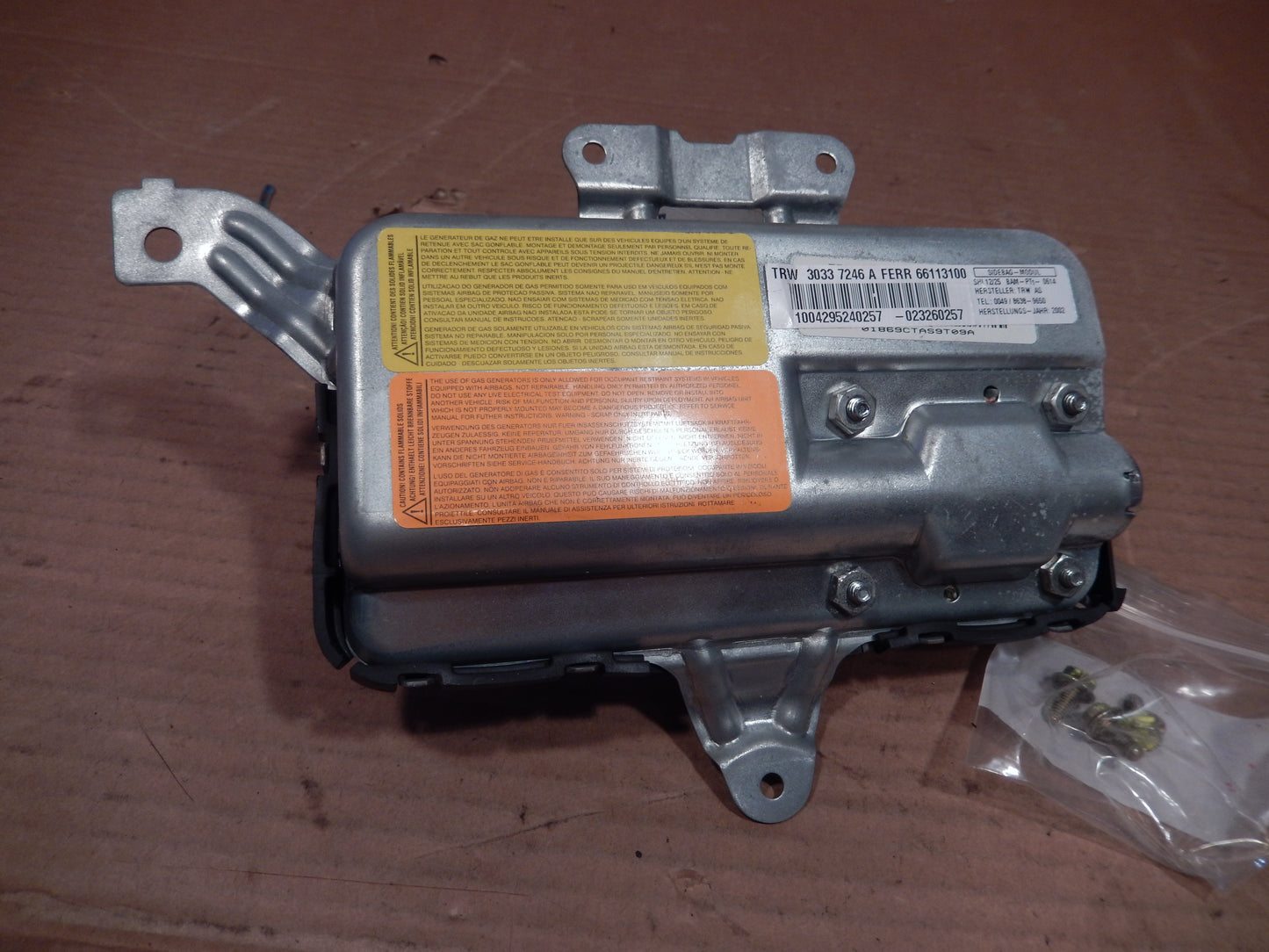 Maserati 138 Passengers Door Airbag