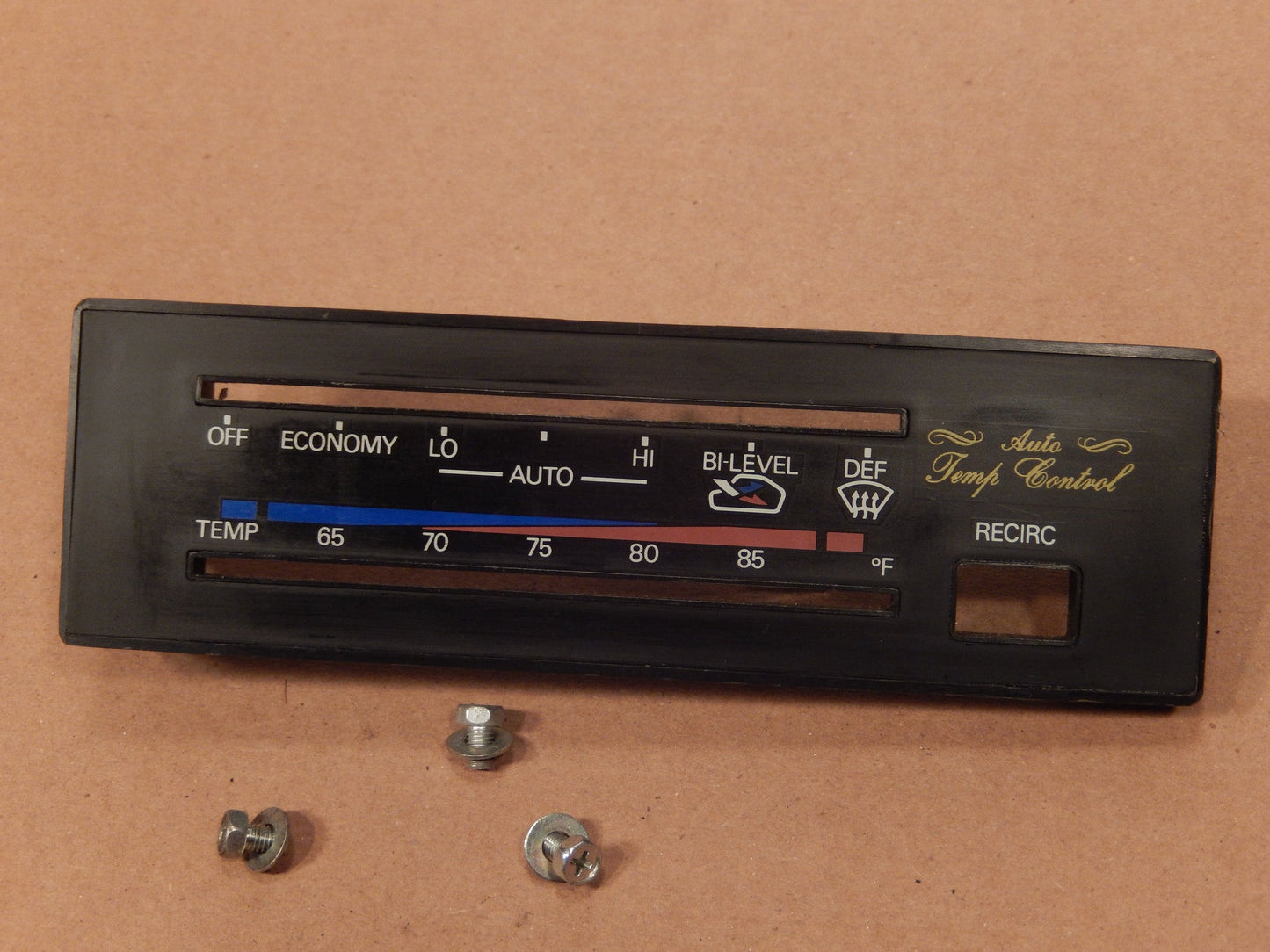 Datsun 280ZX Climate Control Face Panel