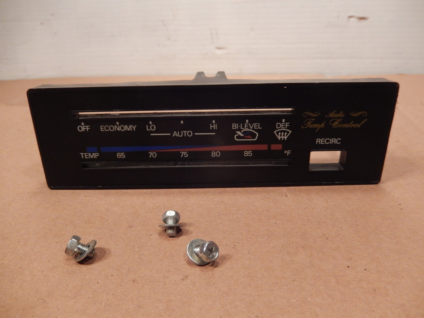 Datsun 280ZX Climate Control Face Panel