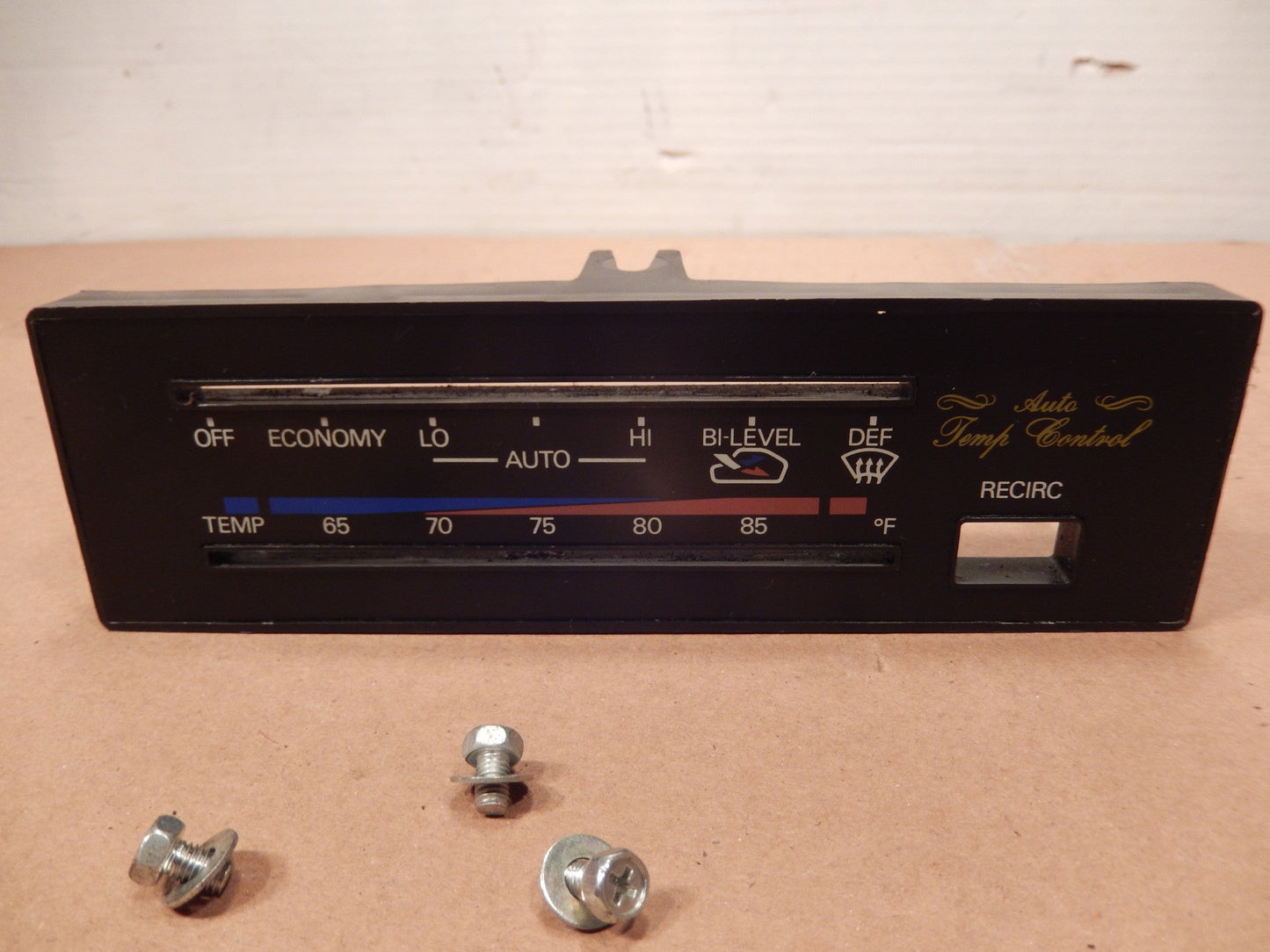 Datsun 280ZX Climate Control Face Panel