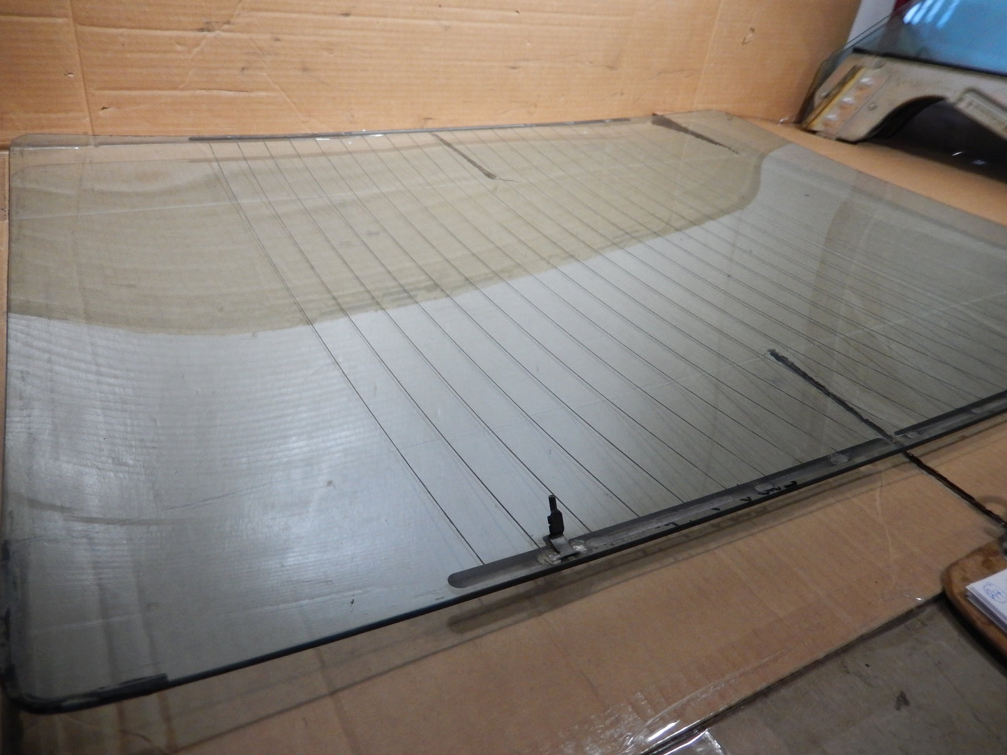 Datsun 240Z Rear Hatch Glass Vertical Lines   SKU # 28