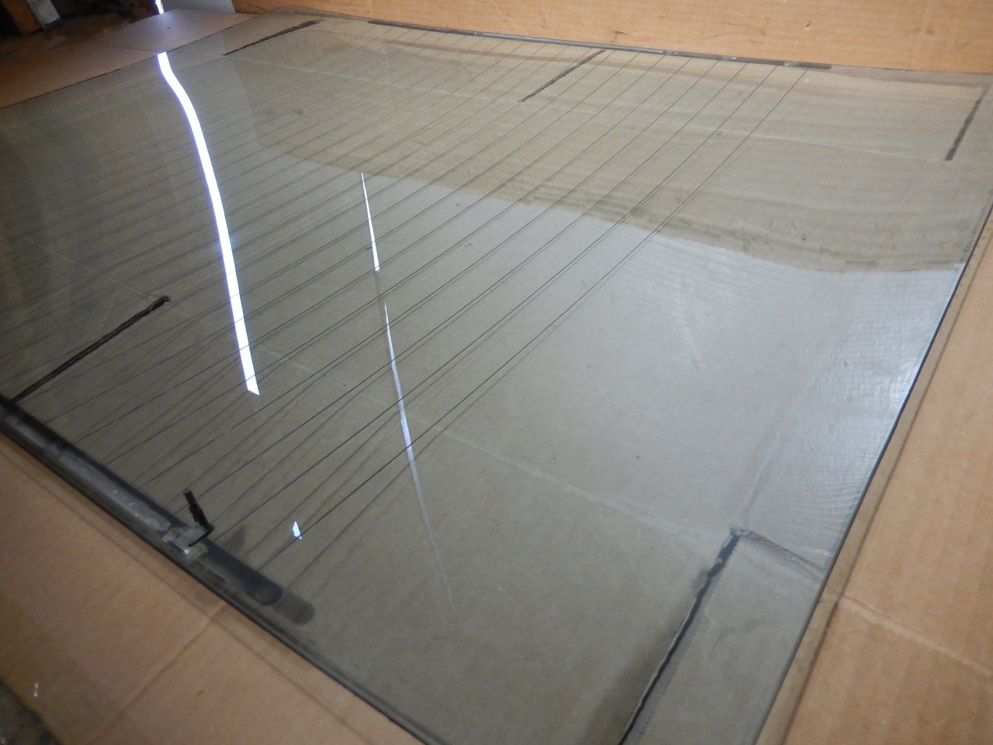 Datsun 240Z Rear Hatch Glass Vertical Lines   SKU # 28