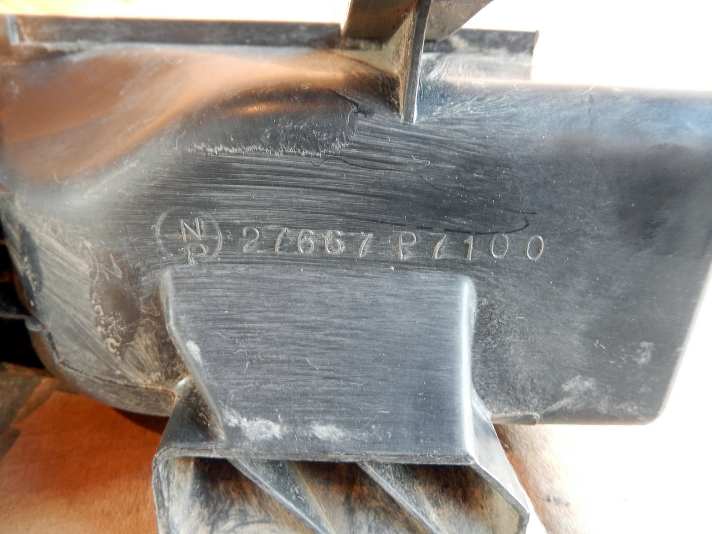 Datsun 280ZX Central Air Duct