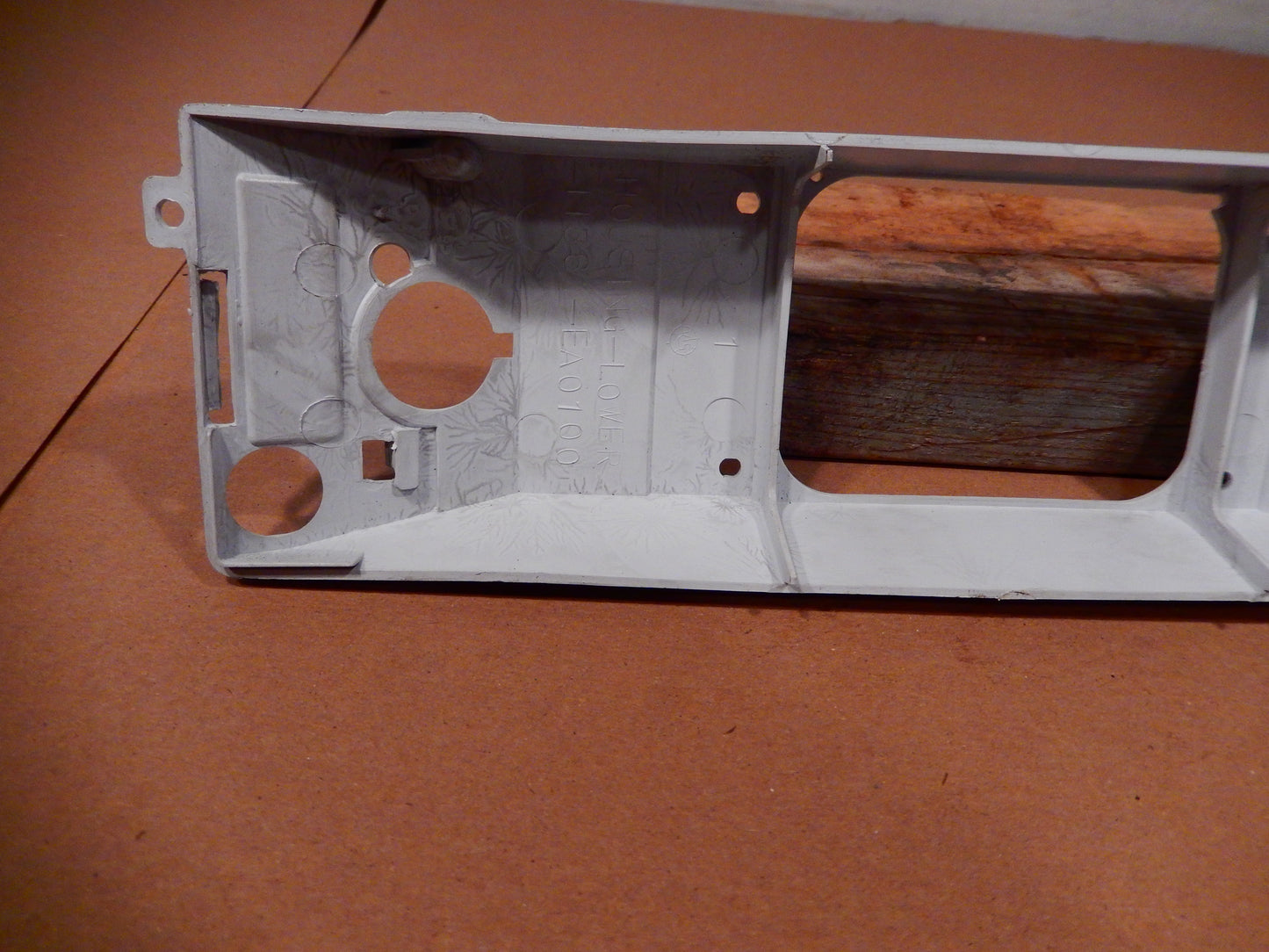 Datsun 280ZX Center Dashboard Instrument Cluster Back