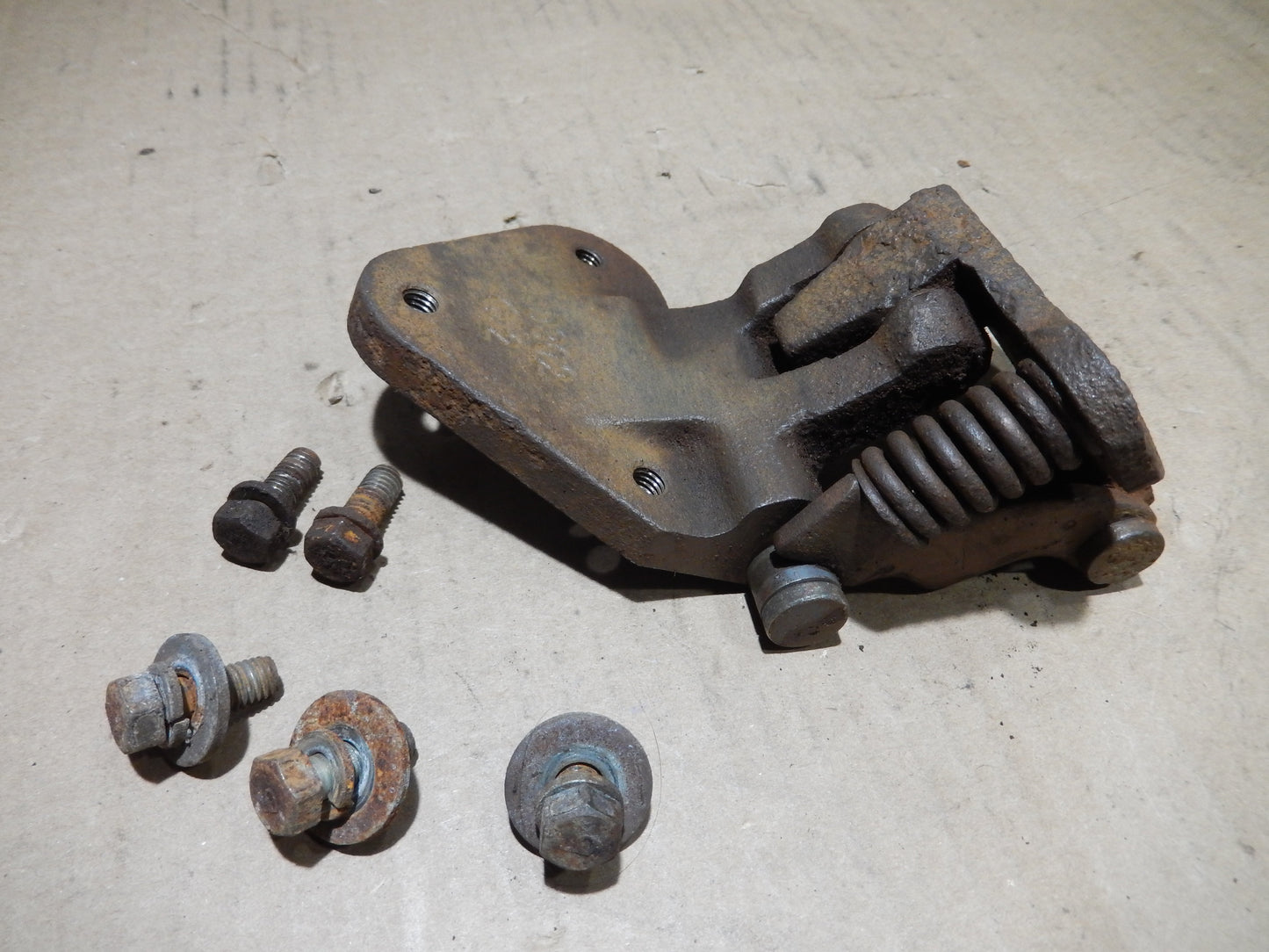 Datsun 240Z Lower Passenger Door Hinge and Bolt Set