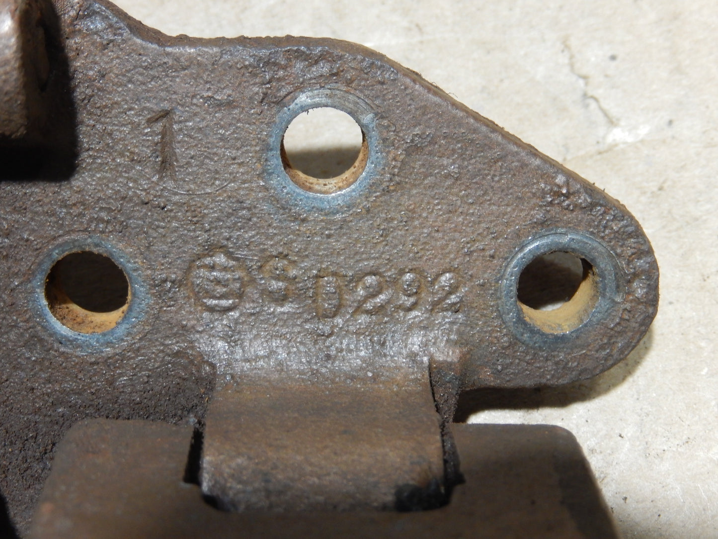 Datsun 240Z Lower Passenger Door Hinge and Bolt Set