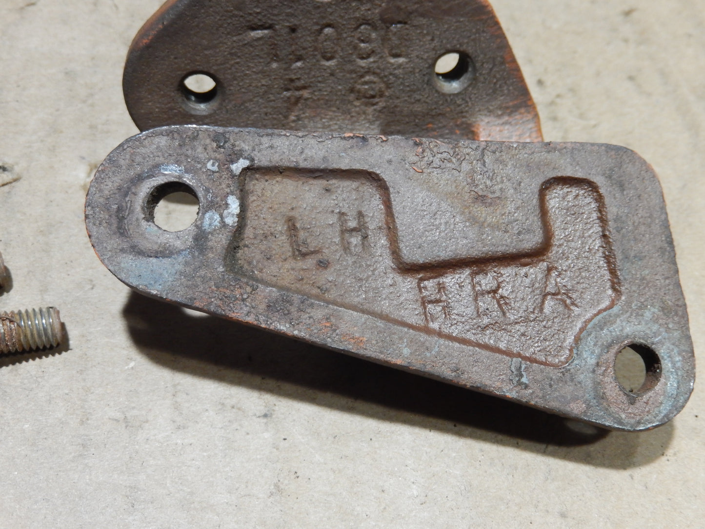 Datsun 240Z Upper Drivers Side Door Hinge and Bolt Set