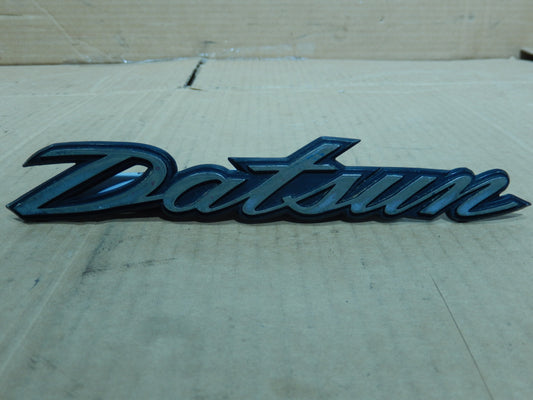 Datsun 240Z Rear Hatch Script