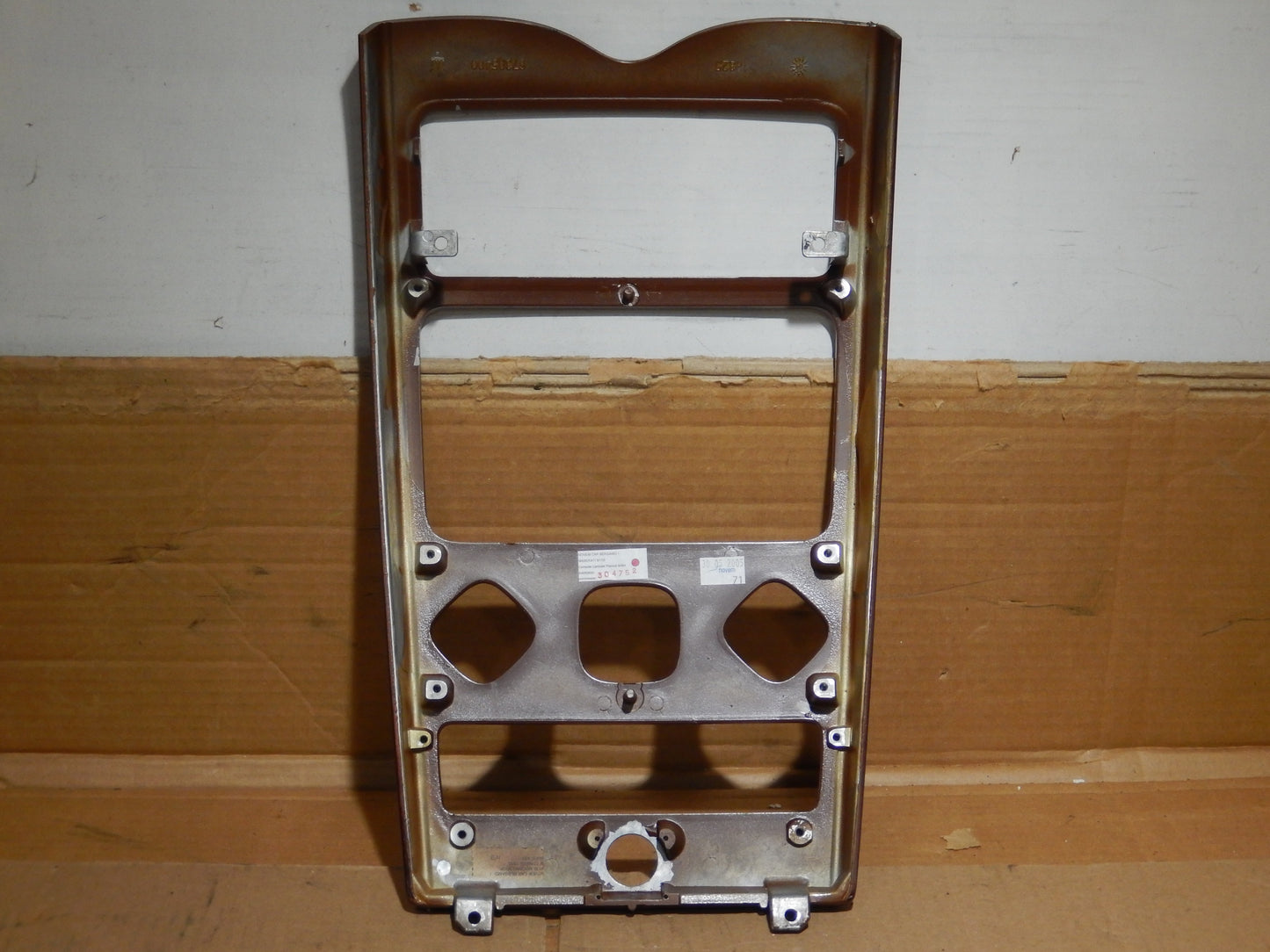 Maserati M139 Center Dashboard Navigation and Switch Surround Panel
