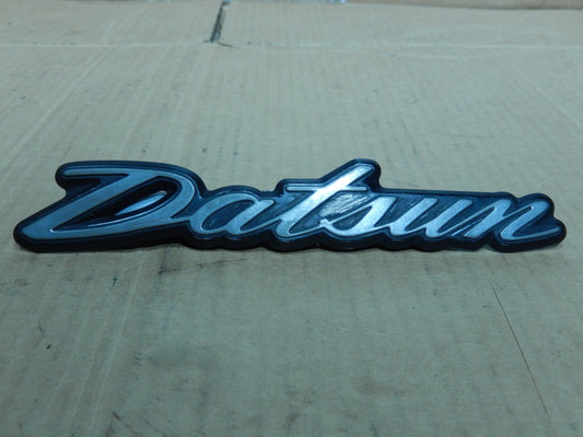 Datsun 240Z Rear Hatch Script