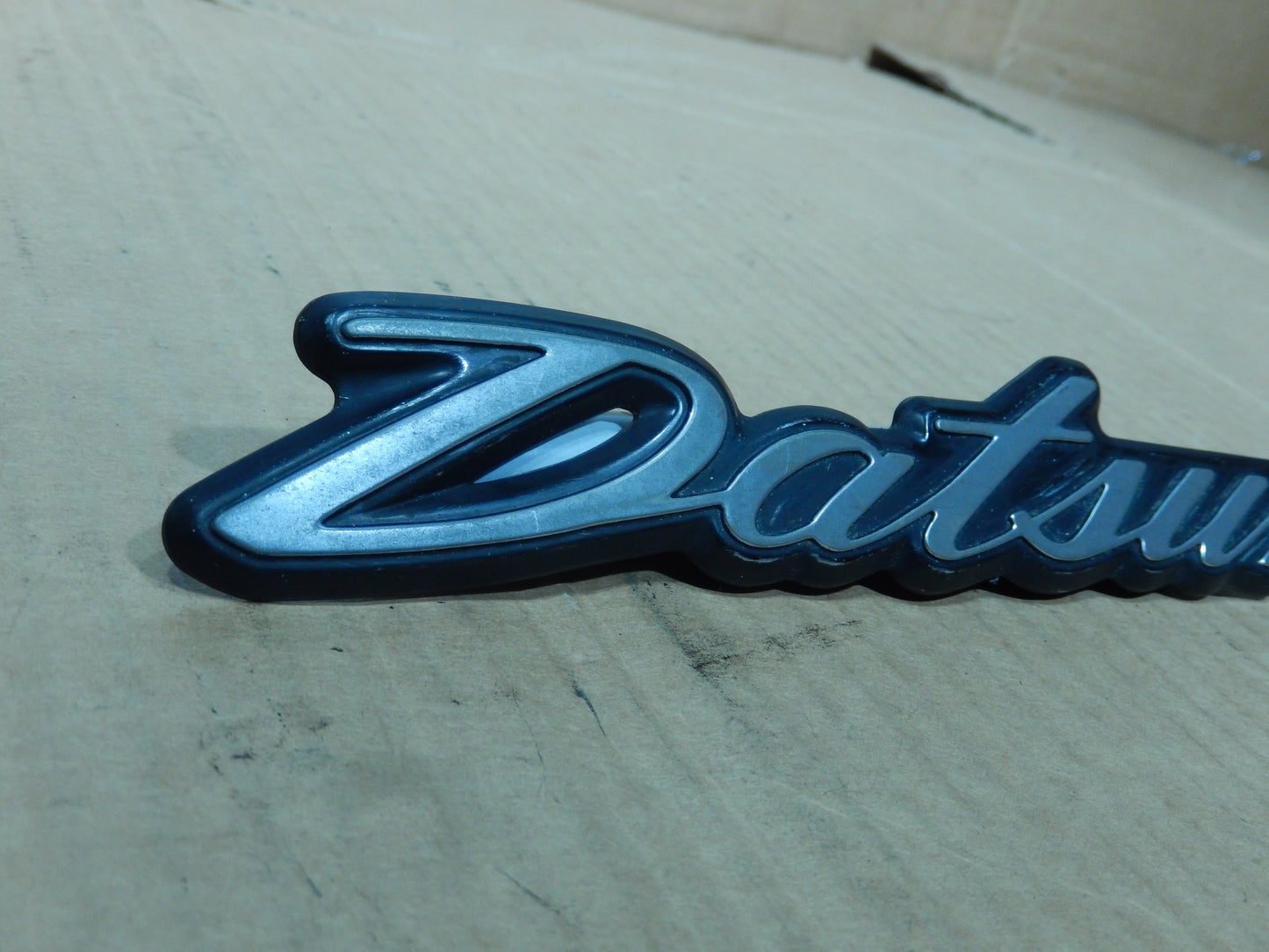 Datsun 240Z Rear Hatch Script