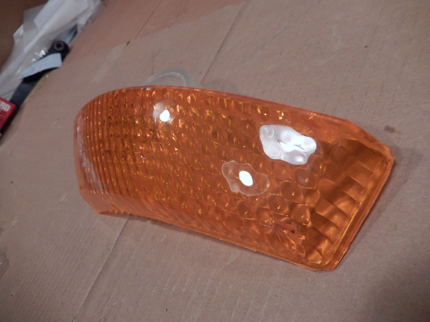Datsun 240Z NOS Front Driver Turn Signal Lens