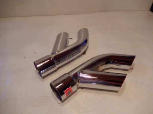 ANSA OEM Vintage Pair of Twin Side Pipes