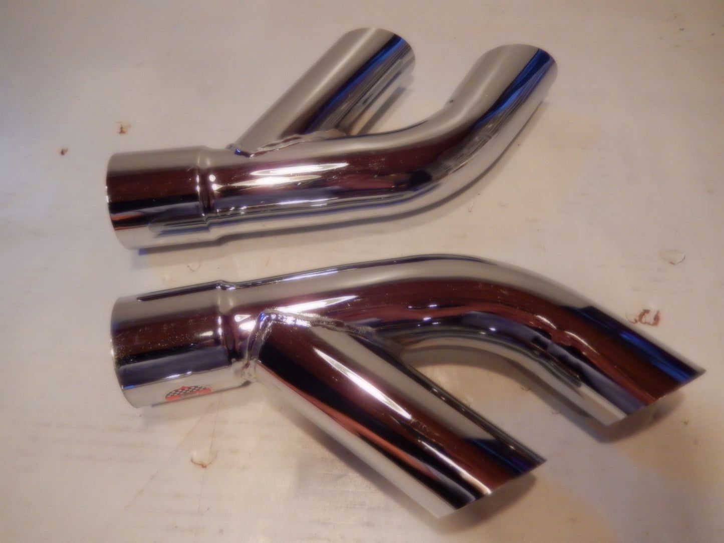 Maserati ANSA OEM Vintage Pair of Twin Side Pipes