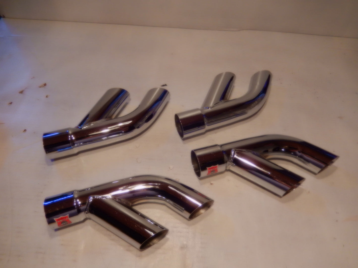 Maserati ANSA OEM Vintage Set Of Four Side Pipe Tips