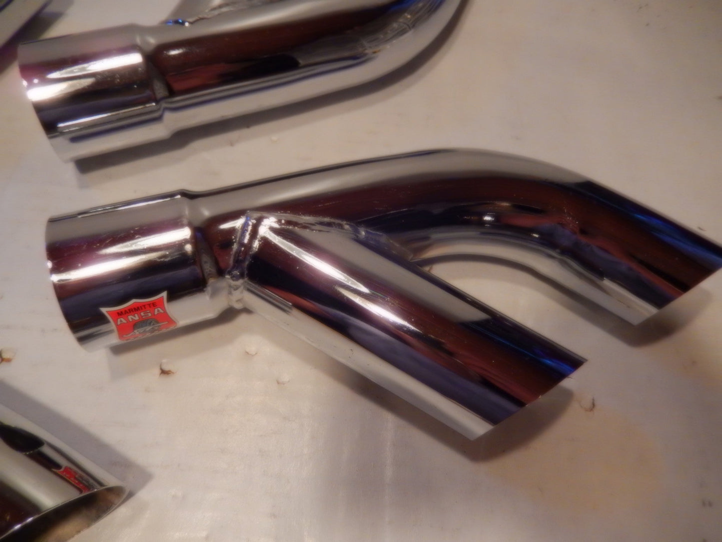 Maserati ANSA OEM Vintage Set Of Four Side Pipe Tips