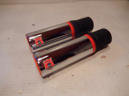 ANSA OEM Vintage Pair of NOS Exhaust Tips Typo 6029