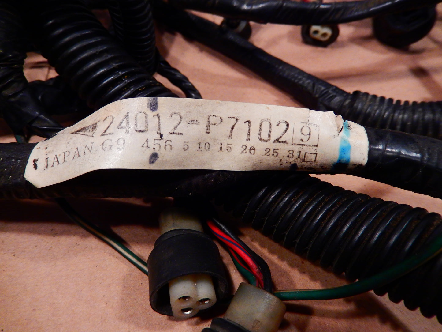 Datsun 280ZX 1983 Engine Bay Wire Harness with Fuse Box