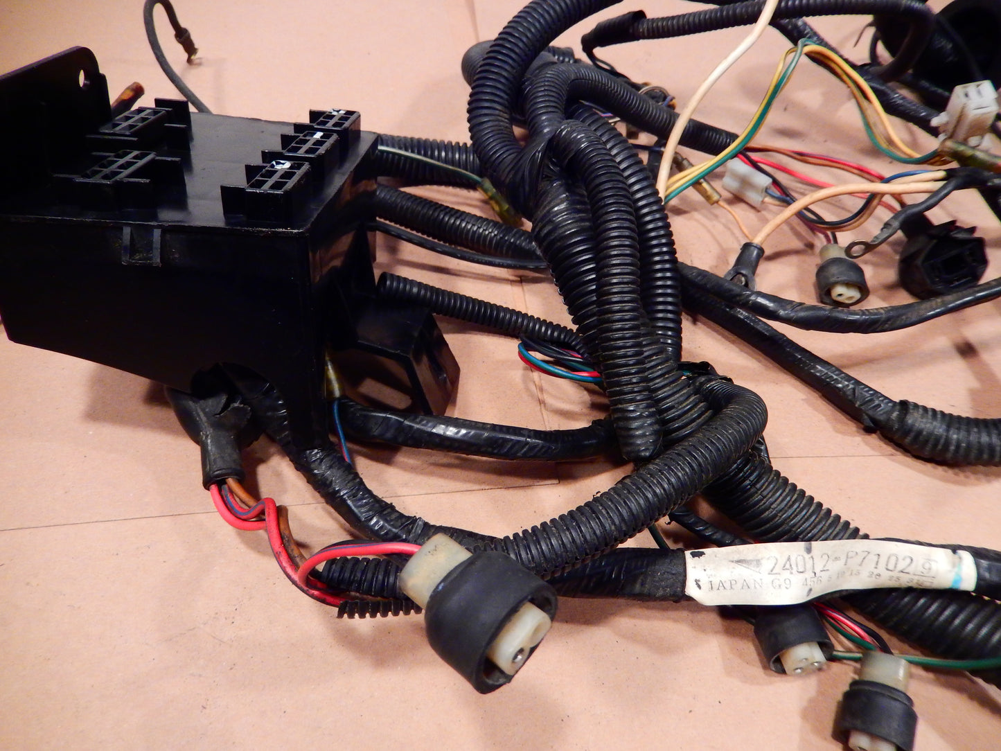 Datsun 280ZX 1983 Engine Bay Wire Harness with Fuse Box