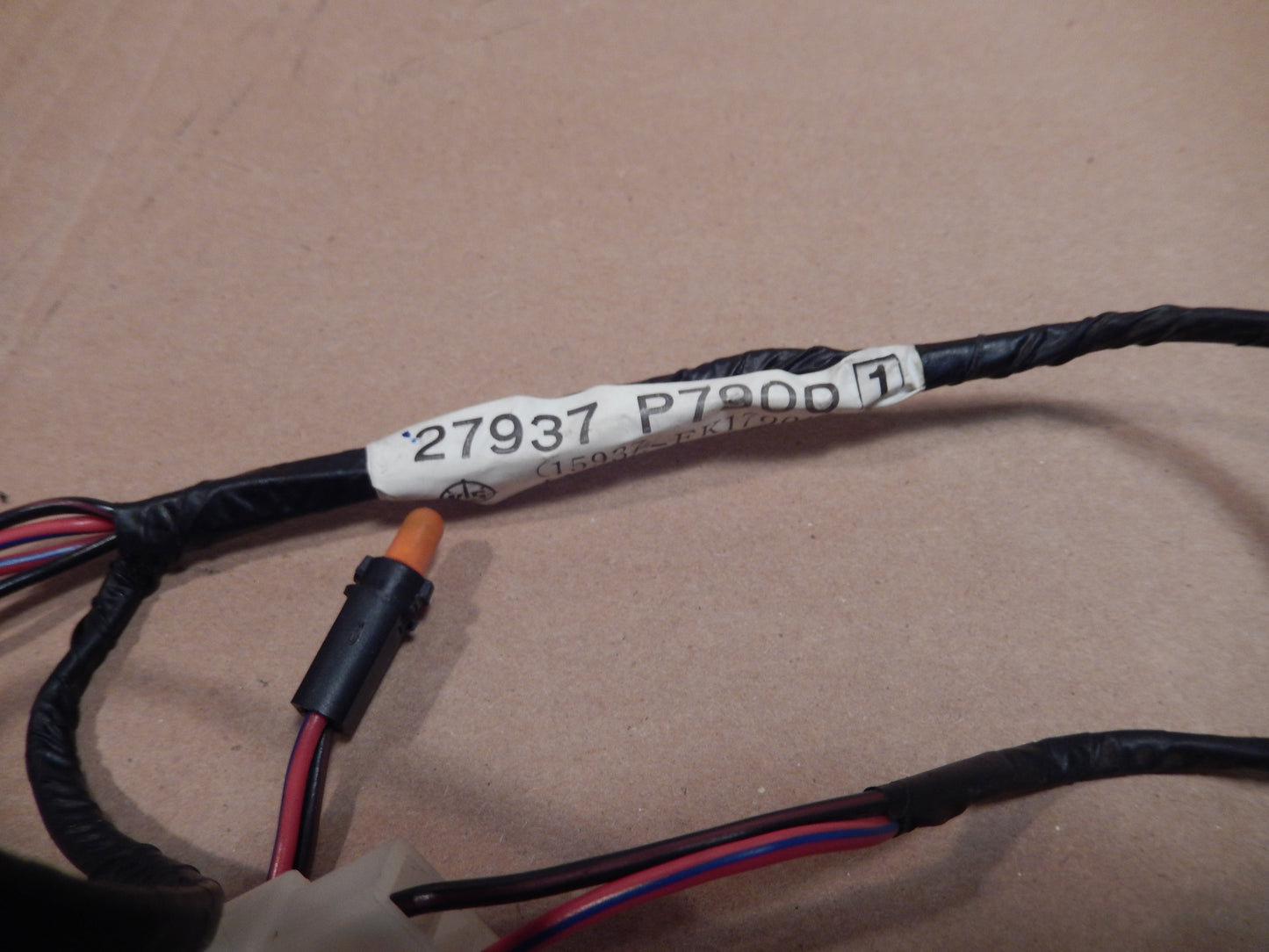 Datsun 280ZX Dashboard Climate Control Lighting Wire Harness