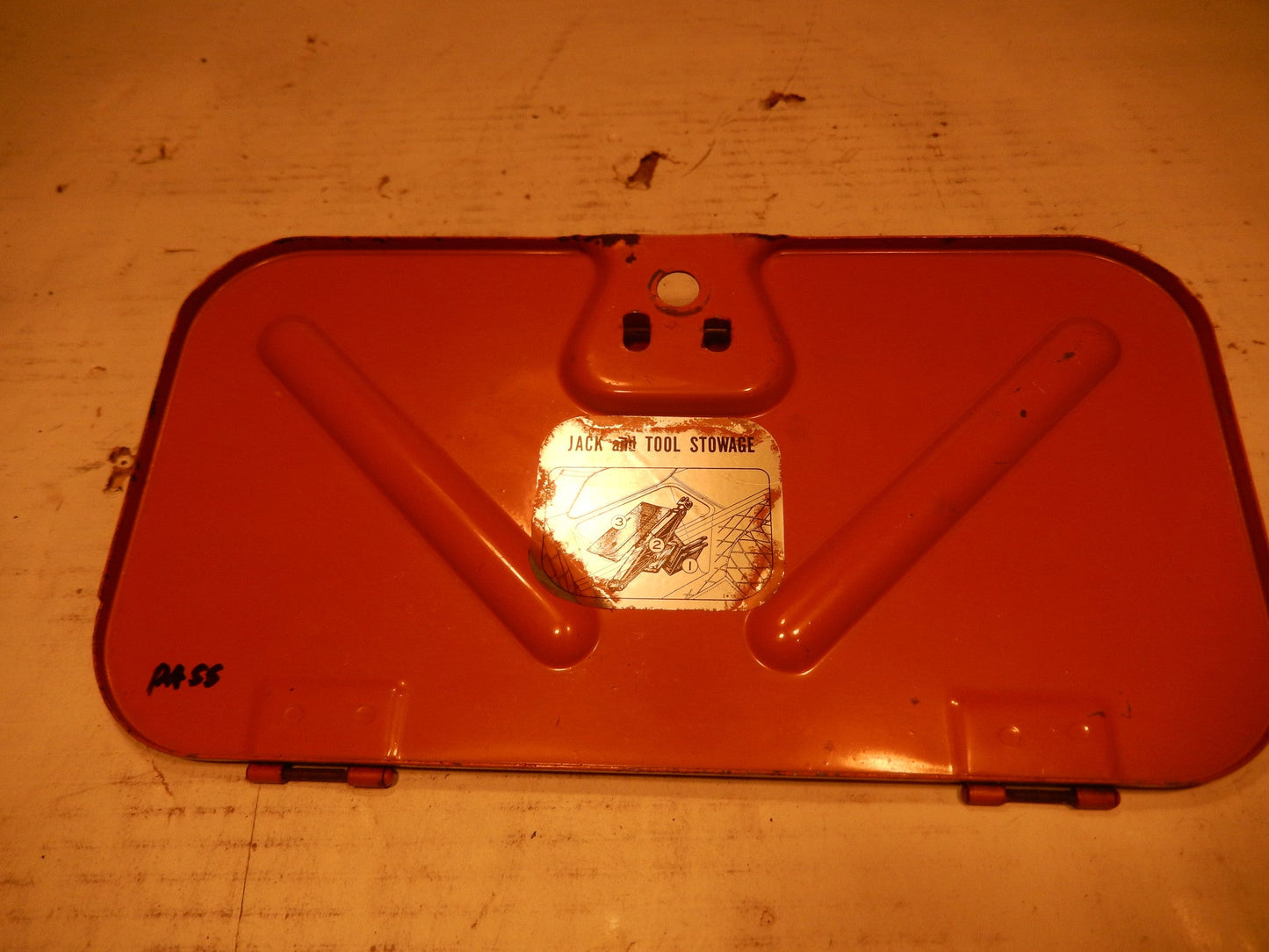 Datsun 240Z Passengers Side Interior Rear Deck Tool Hatch Lid