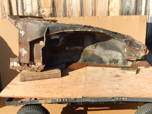 Datsun 240Z 1972 Front Passengers Inner Fender/ Frame Body Cut
