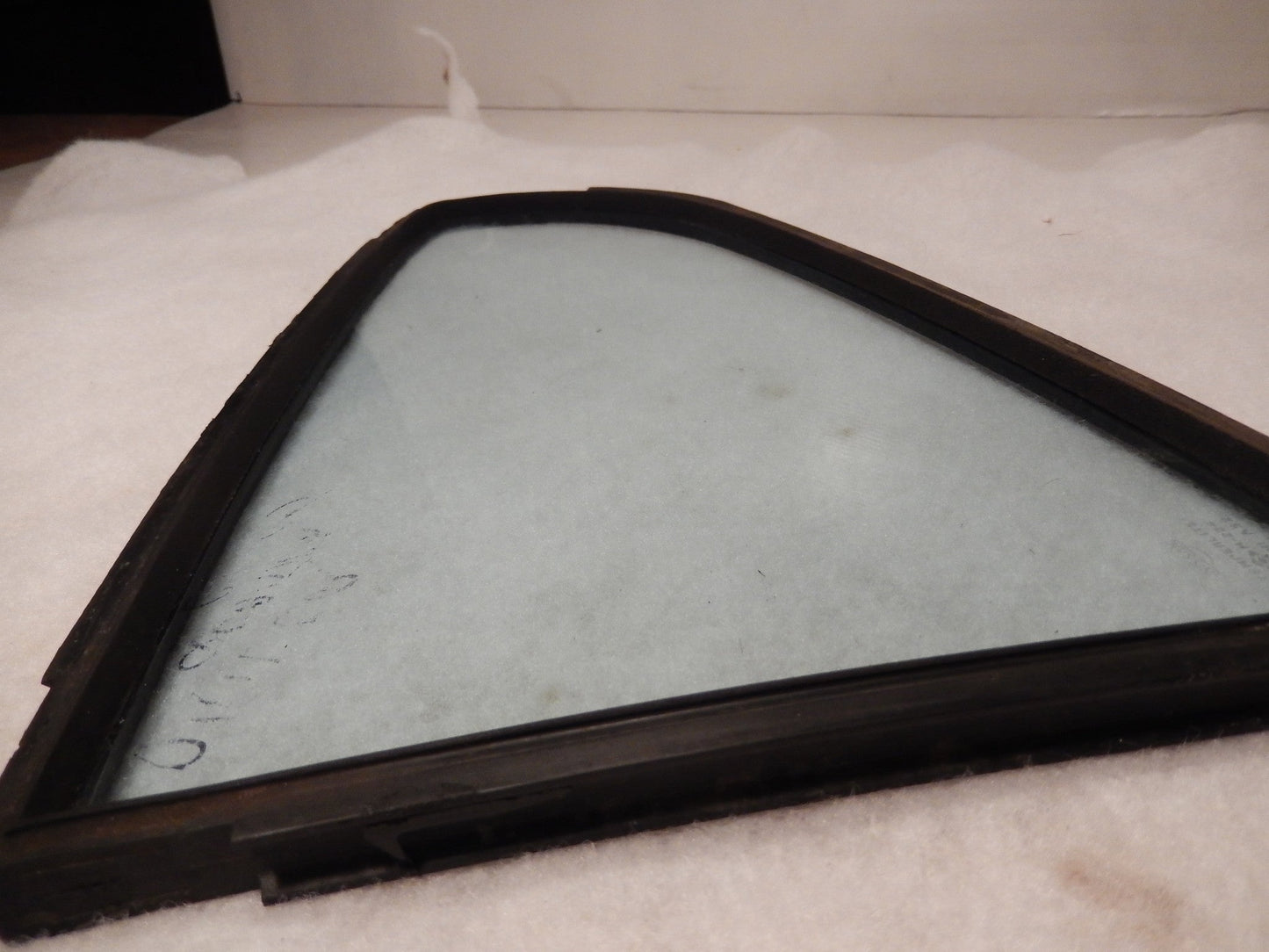 Datsun 240Z OEM Rear Driver Side Quarter Window and Seal