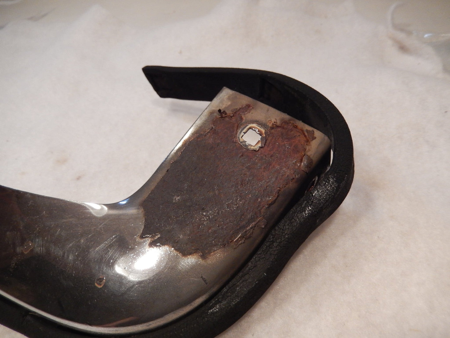 Datsun 240Z OEM Rear Driver Side Bumper Return