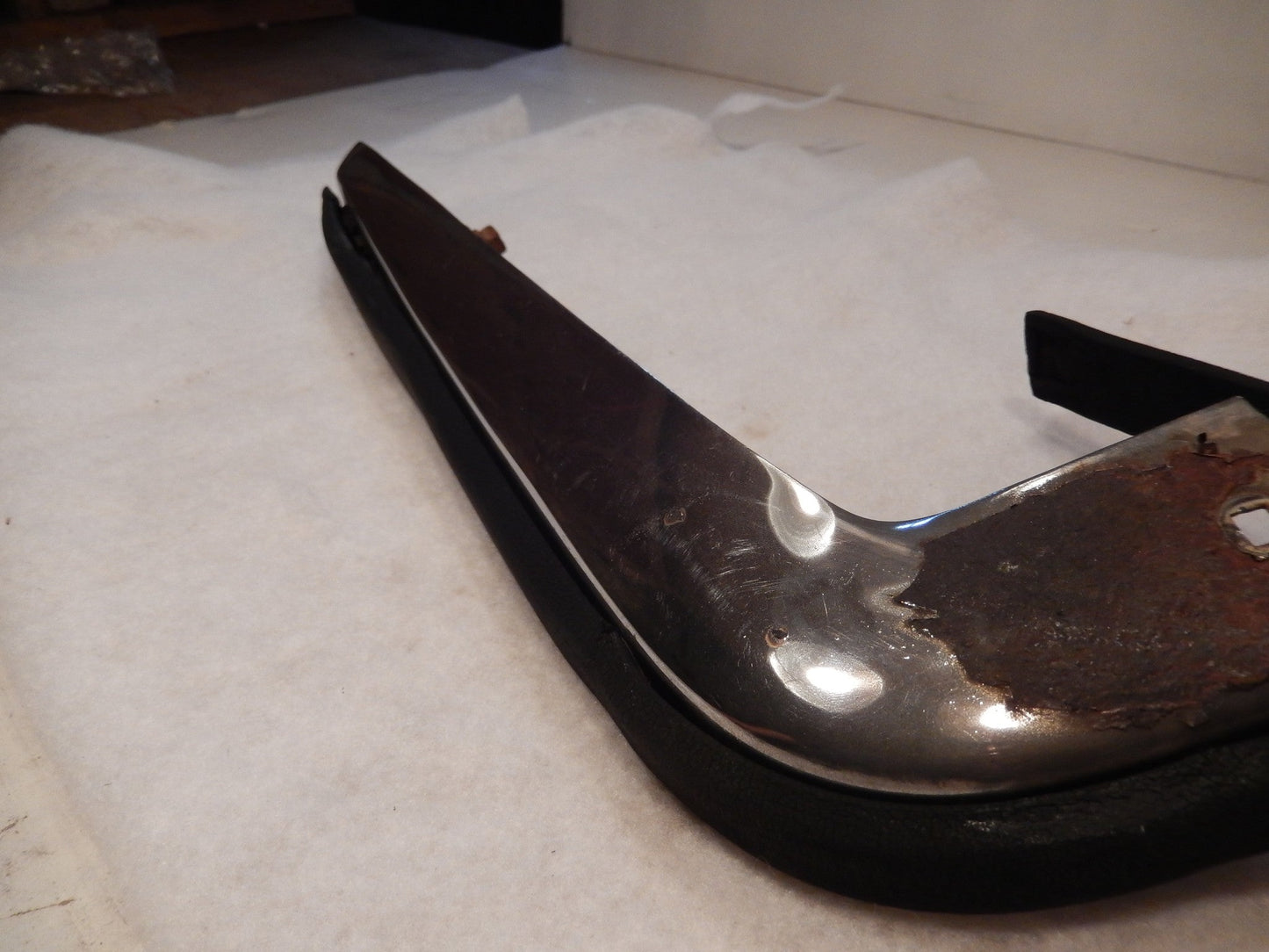 Datsun 240Z OEM Rear Driver Side Bumper Return