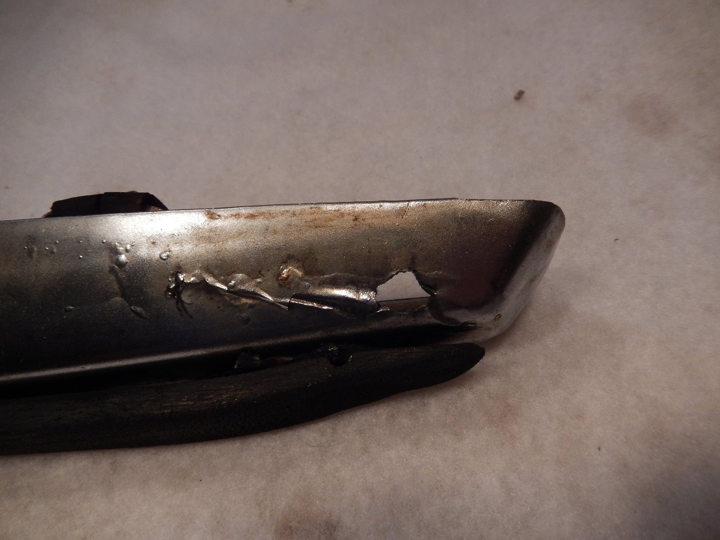 Datsun 240Z OEM Rear Driver Side Bumper Return
