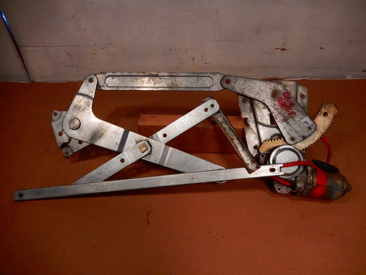 Datsun 280ZX Driver's Side Door Window Regulator With Motor
