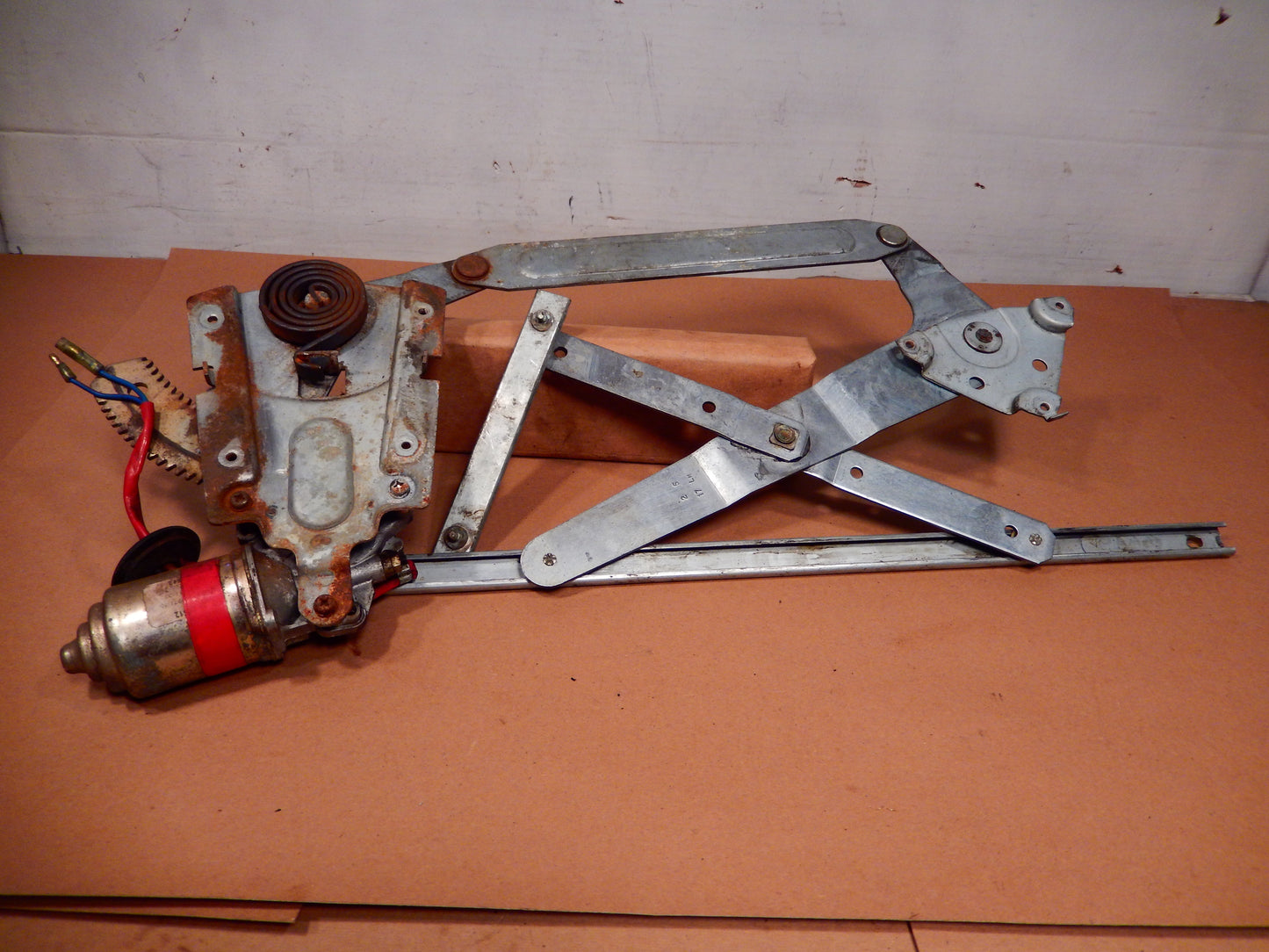 Datsun 280ZX Driver's Side Door Window Regulator With Motor