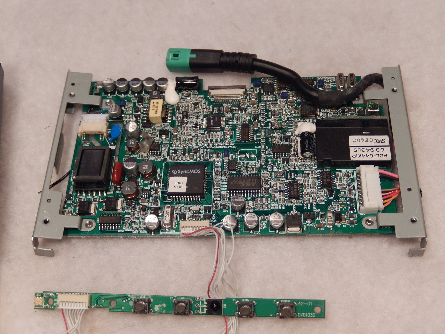 Maserati Quattroporte M-139 Navigation Screen Circuit Board Assembly