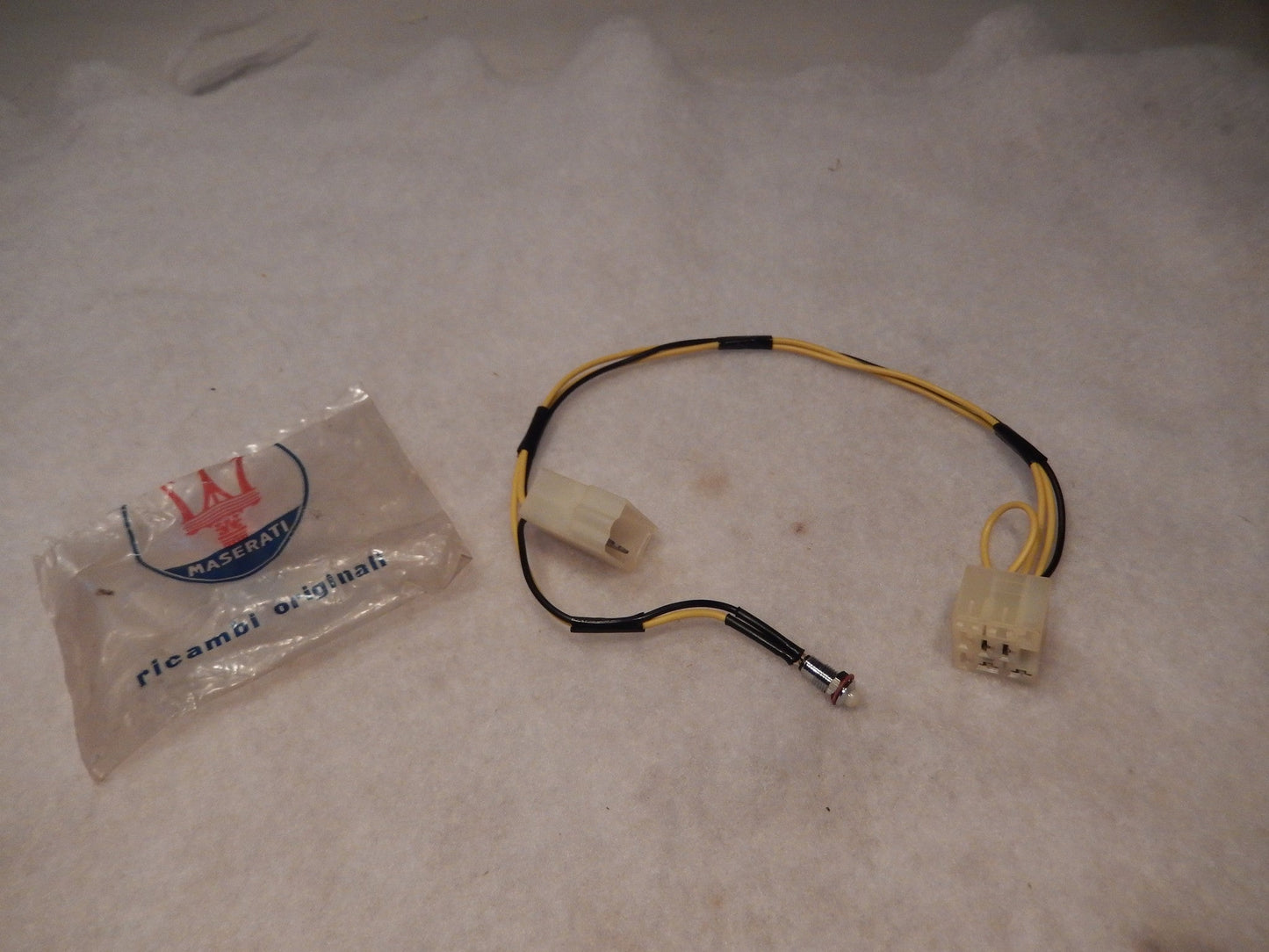 Maserati Biturbo OEM NOS Dashboard and Clock Wire Harness