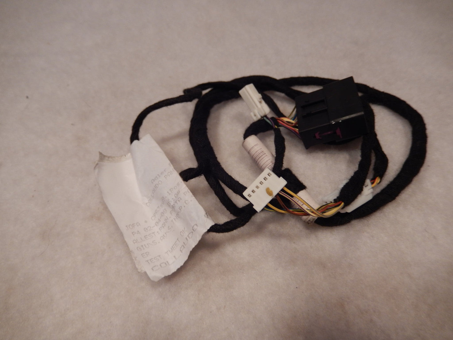 Maserati Quattroporte M-139 NOS Rear Passengers Door Handle Wire Harness