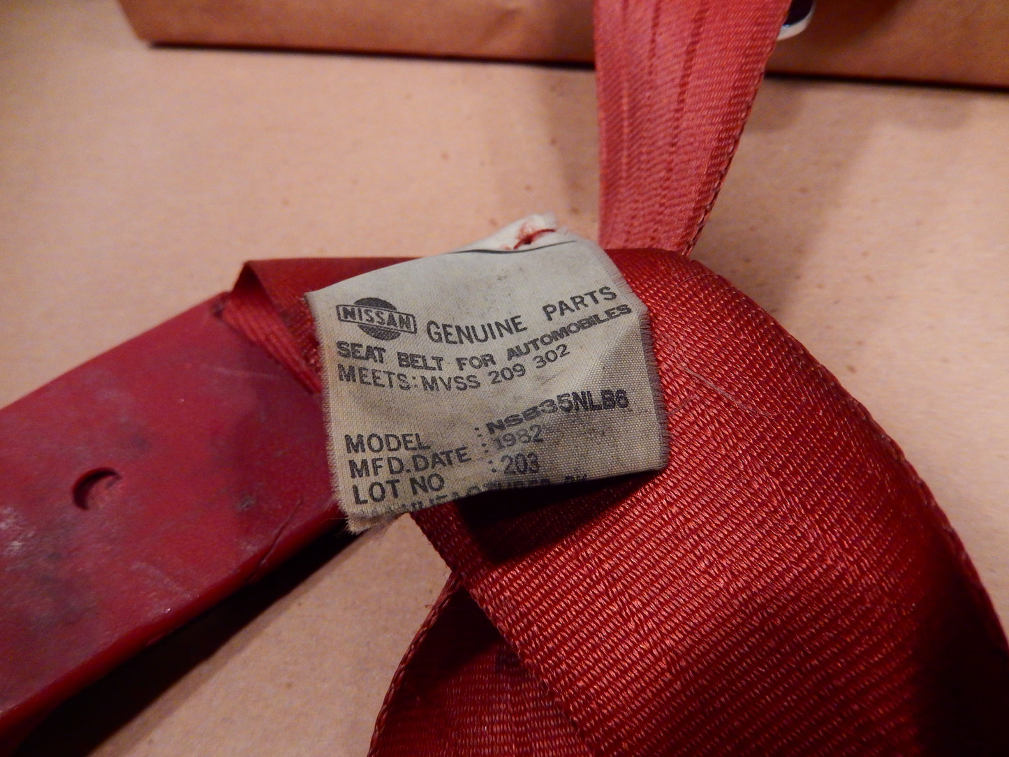 Datsun 280ZX OEM Driver's Side Shoulder Belt