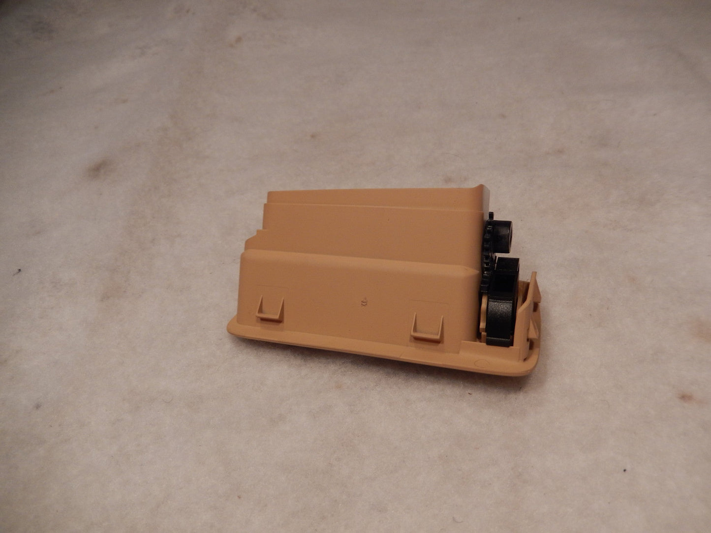 Maserati M-139 OEM NOS Natural Leather Tan B Pillar Vent