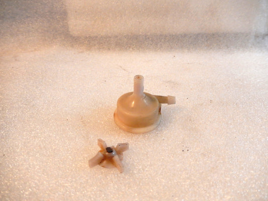 Datsun 240Z Washer Pump Dual Nozzle Cap and Impeller
