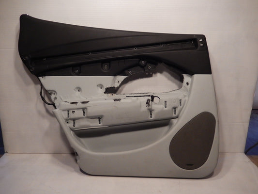 Maserati Quattroporte M-139 OEM Black / Gray Rear Drivers Interior Door Panel