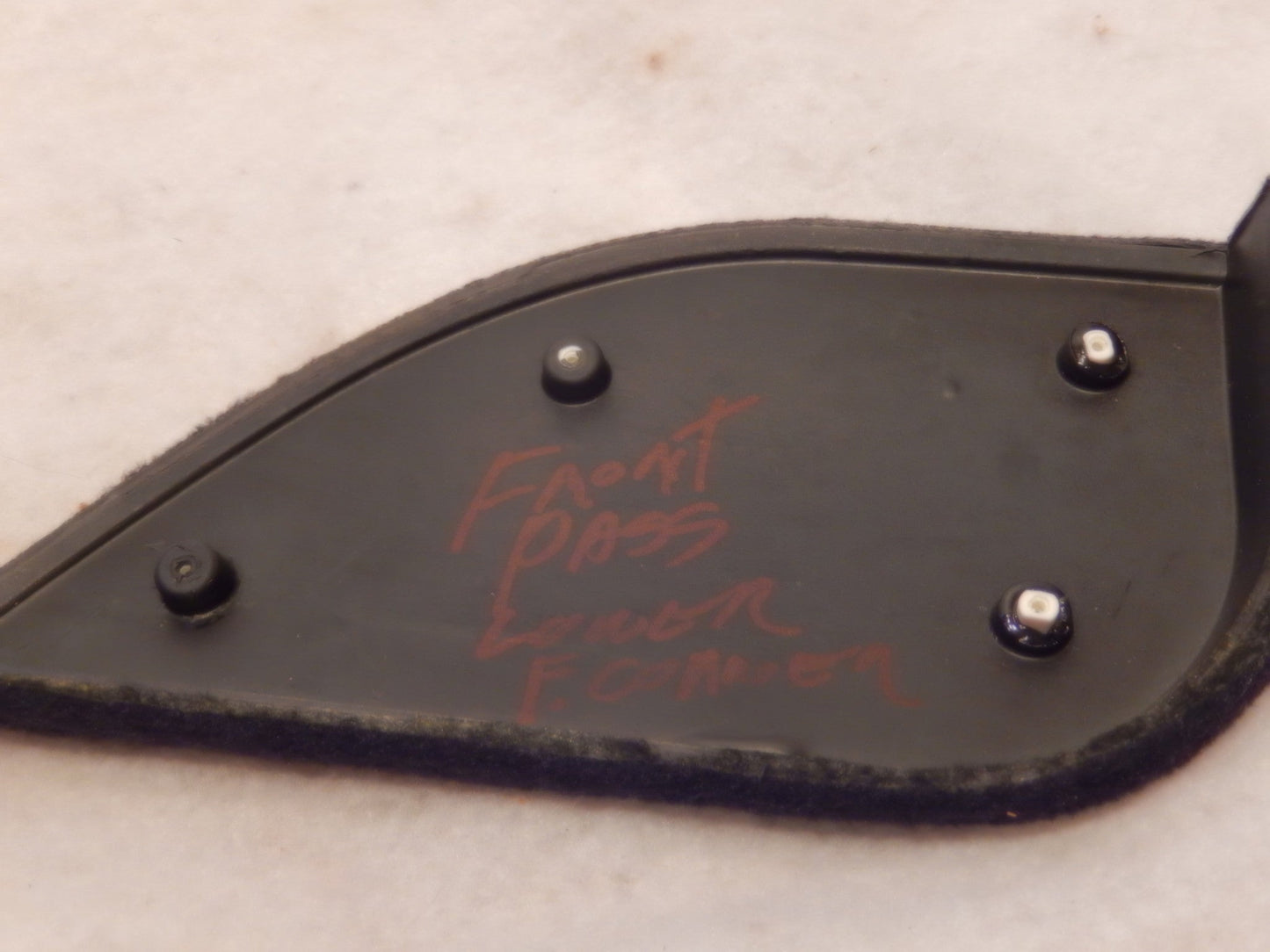 Maserati Quattroporte M-139 Front Passengers Black Door Panel Corner