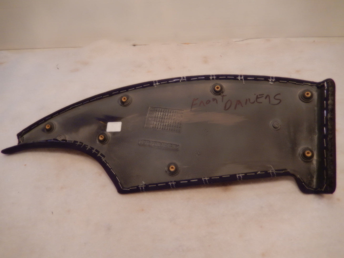 Maserati Quattroporte M-139 Black Front  Drivers Door Panel Insert
